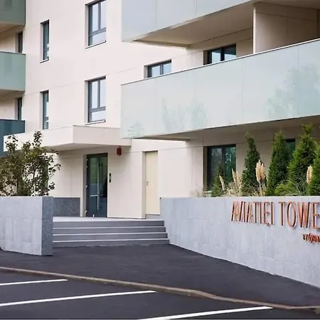 Nordic Oasis Luxury 1 Bedroom Aviatiei Tower * Bucharest