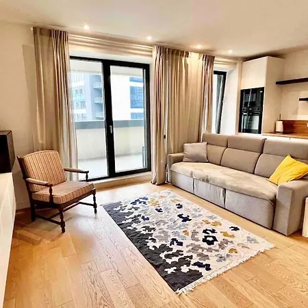 Nordic Oasis Luxury 1 Bedroom Aviatiei Tower
